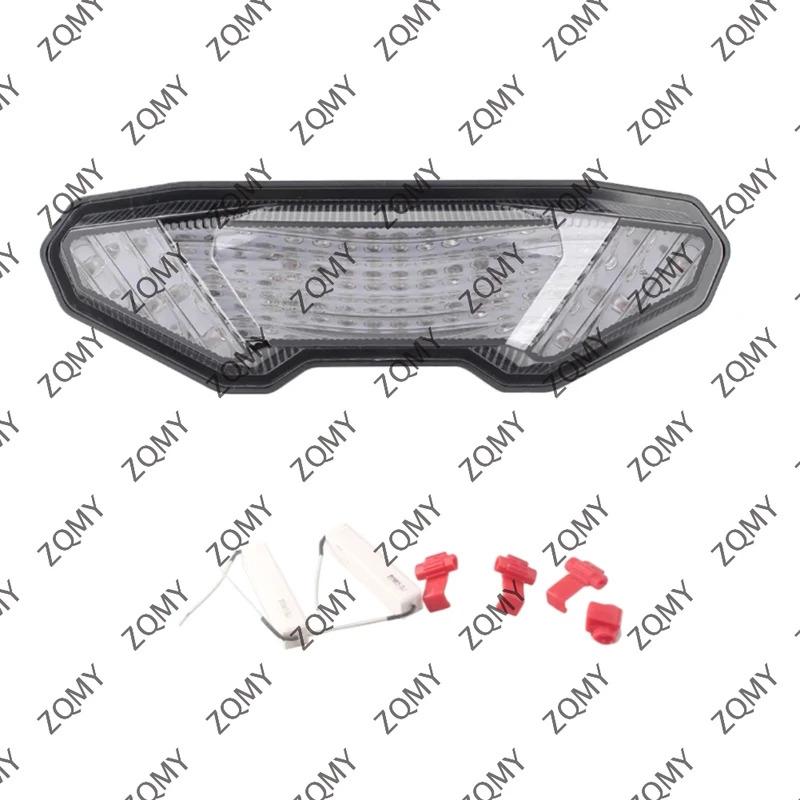 Motorcycle Integrated LED Tail Light E-Mark Turn Signal Taillight For Yamaha FZ09 MT09 2014 FZ-09 MT-09 7
