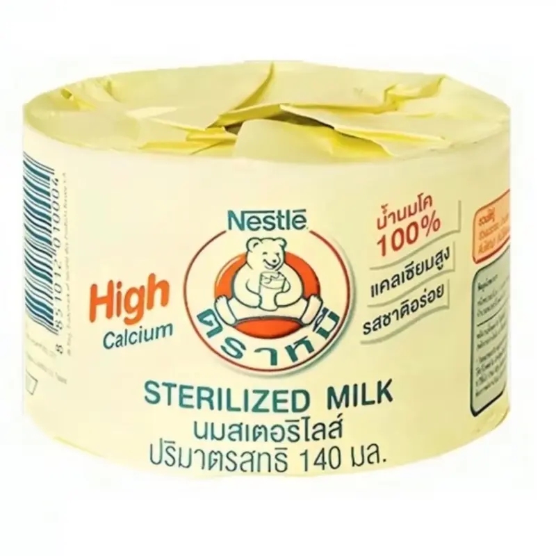 Sữa Gấu Thái Lan Nestle Bear Brand Sterilized - 140ml - Thơm ngon - Không đường - Snack 6