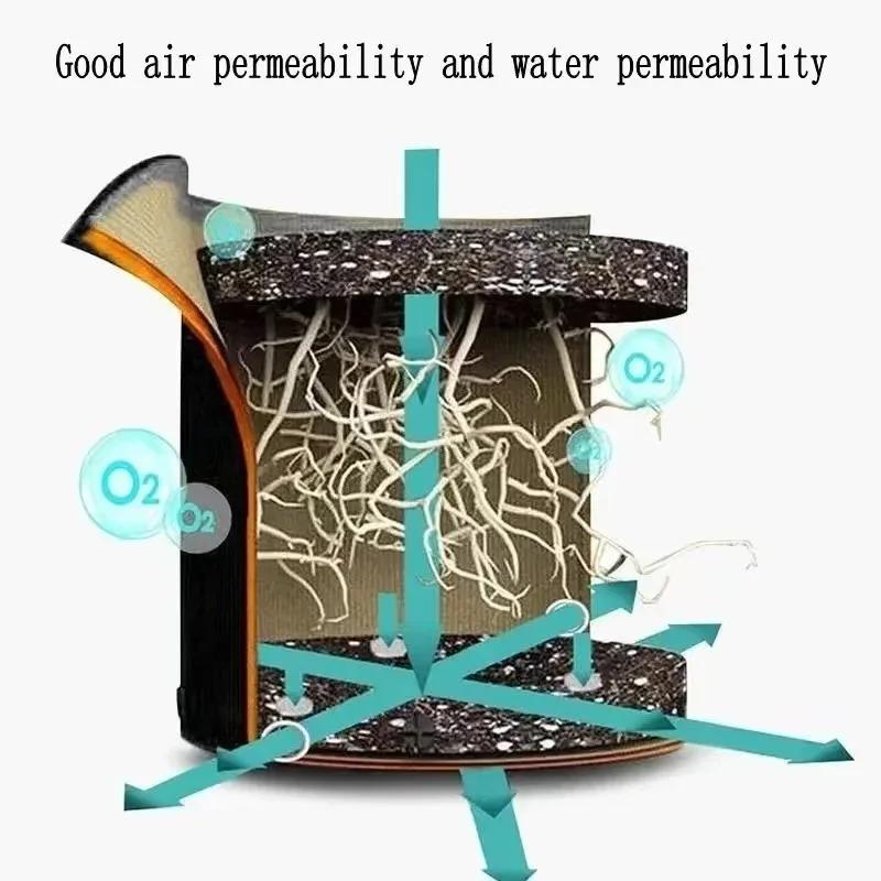 Product Introduction of 2024 Felt Potato Planting Bag Large Diameter Vegetable Plant Seedling Bag Non-Woven Felt Potato Growing Bucket 14