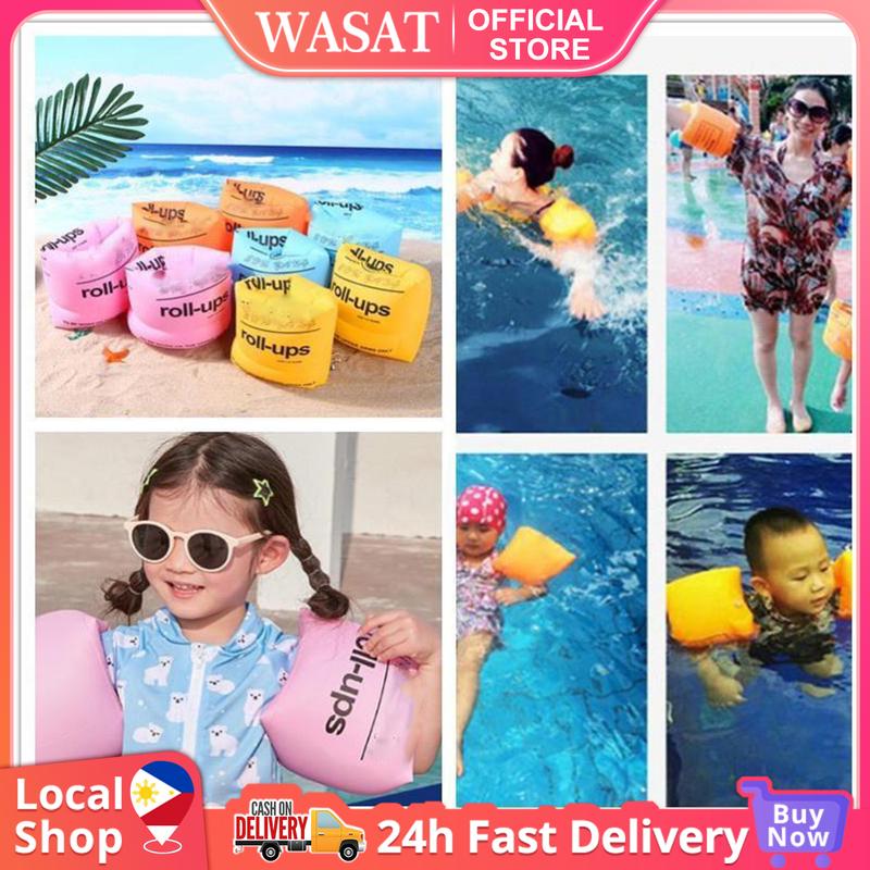 Adult Kids Arm Floater Swimming Thick Round Arm Ring for Adults ...