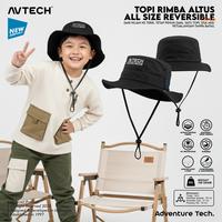 Gambar AVTECH - Topi Rimba Anak Adventure Hiking Ripstop Quickdry Reversible - TOPI RIMBA ALTUS KIDS - Abu-Abu dari Avtech Adventure Technology Kota Administrasi Jakarta Timur 2 Tokopedia