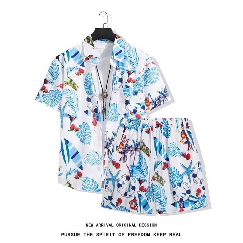 Product Introduction of Men's Traditional Clothing Men's T-shirt Men's Shirt Men's Short Sleeve Couple Short Sleeve Thin Clothes Fashion Printing Menswear Suits 19
