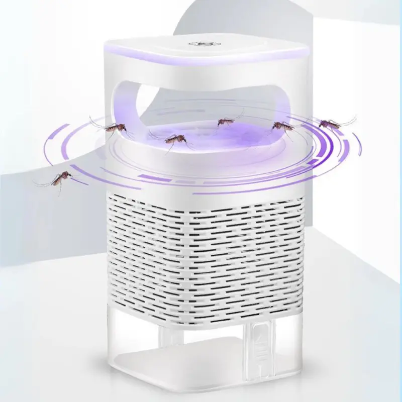 Đèn bắt muỗi, máy bắt muỗi công nghệ cao, đèn muỗi thông minh kiêm đèn ngủ cổng sạc USB Tích Điện