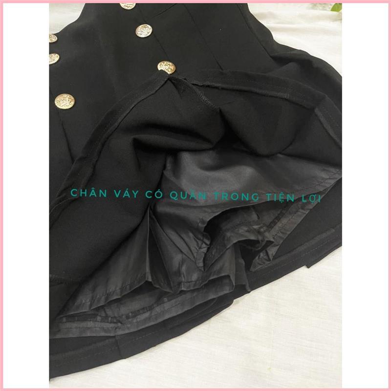 Product Introduction of JEDIFSHOP Chân váy BIGSIZE Xếp li có quần trong (60-90kg) MS84 19