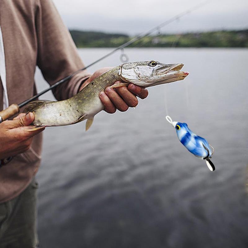 Product Introduction of 6.5Cm/15G Soft Frog Modified Lure Plastic Toad Lure Saltwater Floating Snakehead Hooks Baits 27