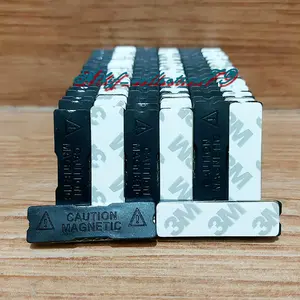 Magnet Name Tag Magnet Papan Nama Magnet Nama Dada Magnet Bulat Magnetic Coution 13mm x 45mm Magnet Plastik