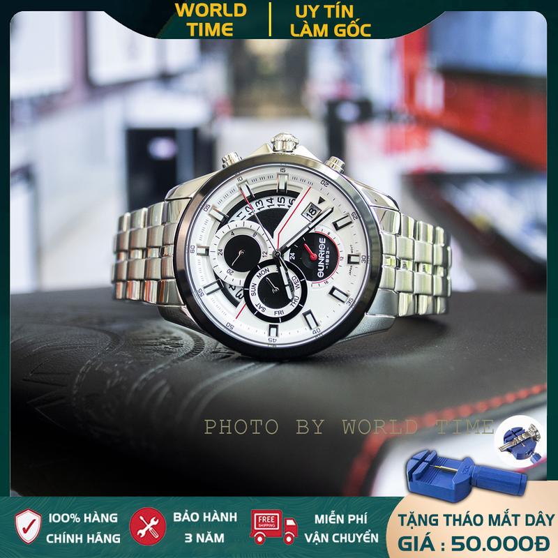 Đồng Hồ Nam Sunrise 1246SA Chính Hãng Full Box - Kính Sapphire - Chống xước, chống nước - Thẻ Bảo Hành 3 Năm