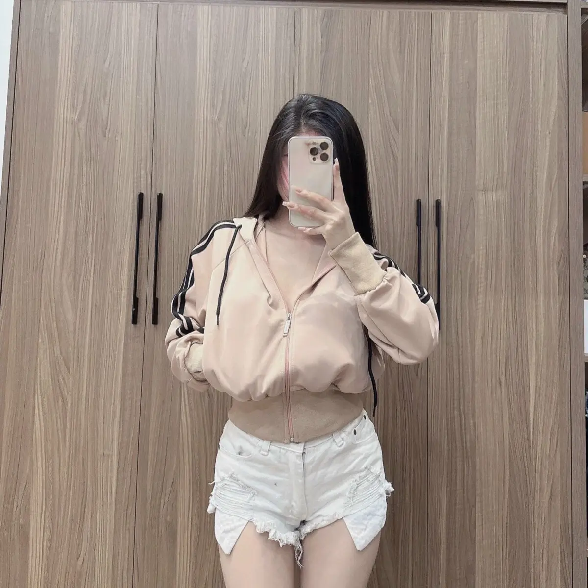 Áo khoác thun umi croptop nữ thể thao Bi Đồng a o
