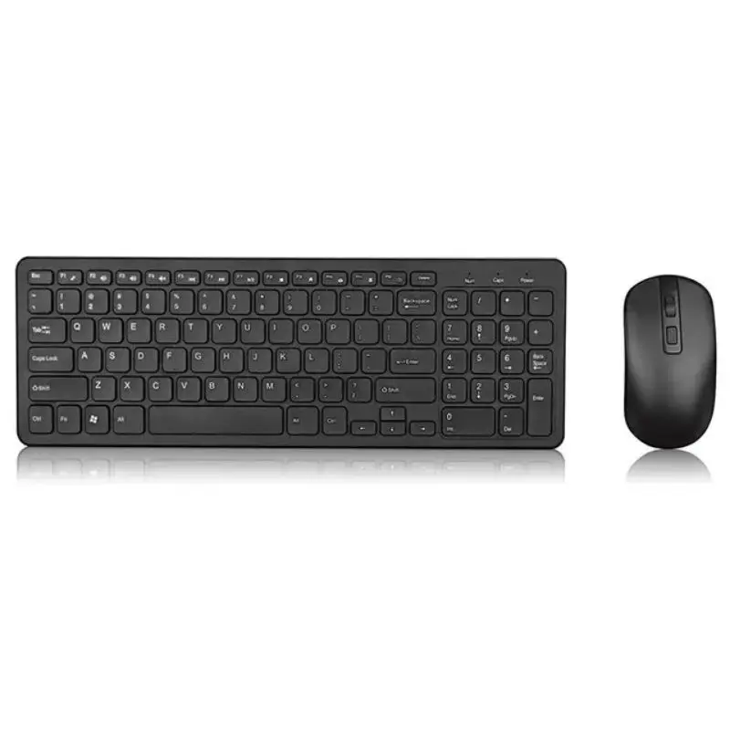 combo bàn phím và chuột không dây 2.4ghz cho máy tính laptop