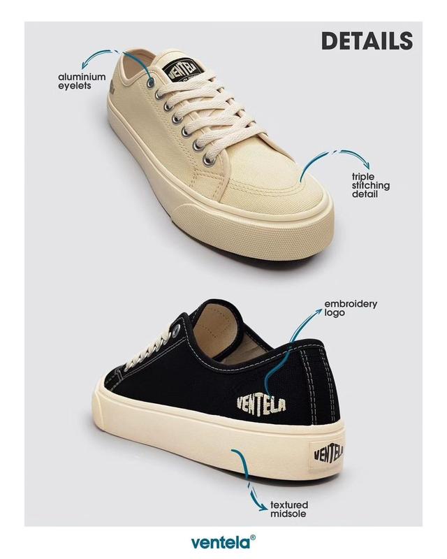 [ ORIGINAL ] VENTELA ALPHA GREY | CASUAL SHOES | Pria Wanita Sneakers 4