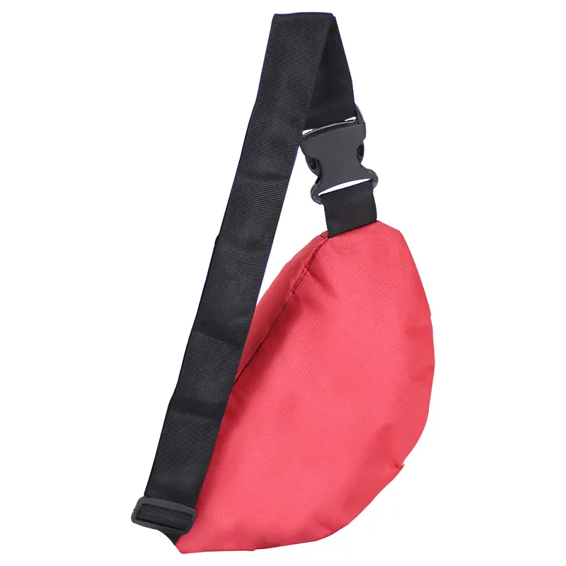 Tas Selempang Pria Kekinian Simple Waistbag Distro Merah Bagus Murah Pinggang 4