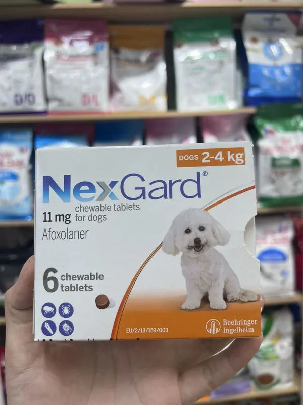 NexGard - Viên nhai phòng & trị Ve, Rận, Bọ chét, Ghẻ cho chó từ 2-50kg - 1 Viên 5
