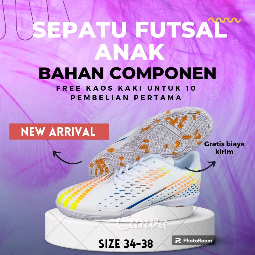 Sepatu Futsal Anak Predatorr Componen
