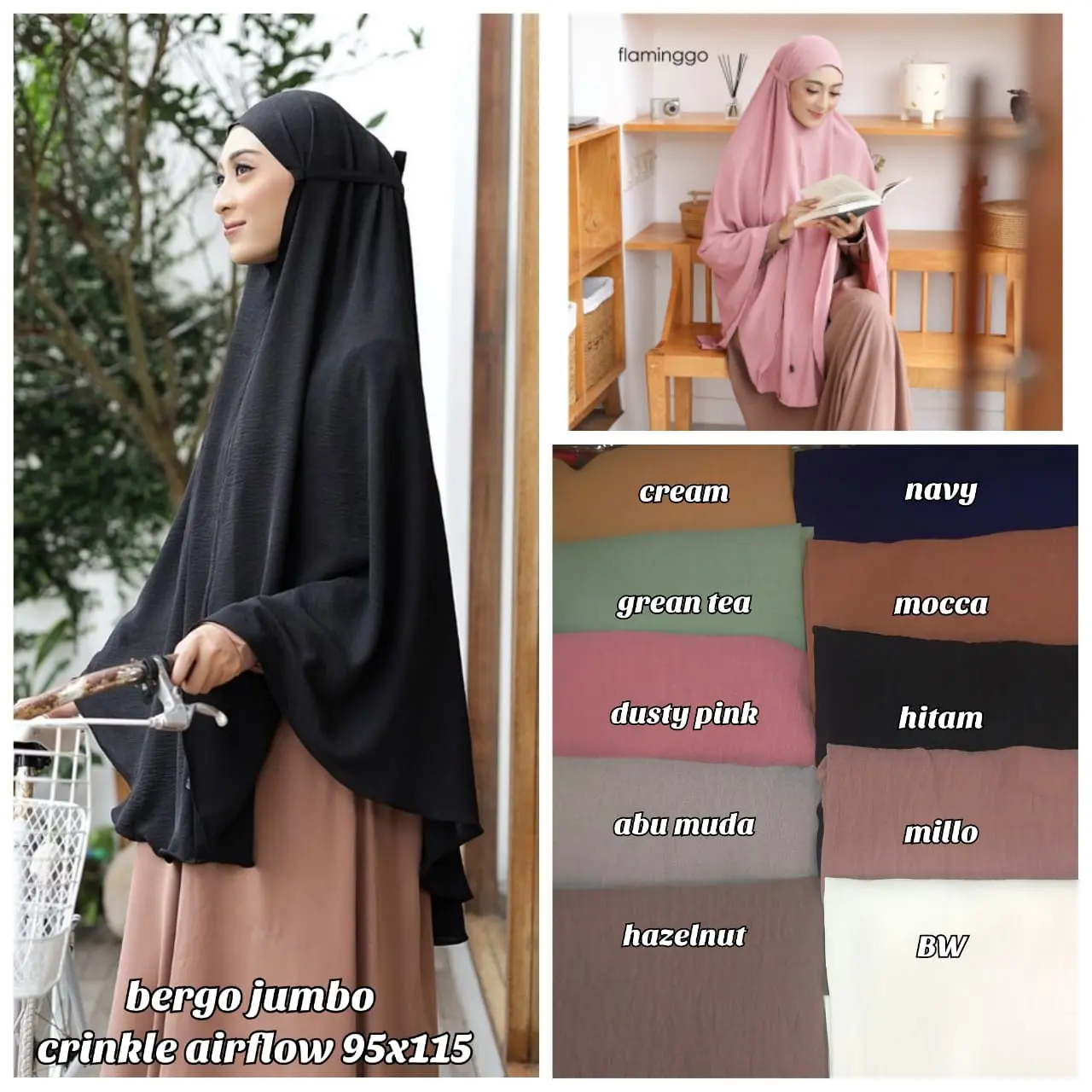BERGO JUMBO CRINGKEL AIRFLOW XXL 95*115