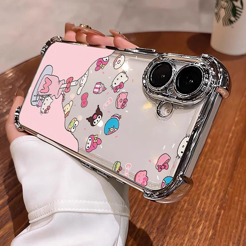 Ốp lưng điện thoại Hello Kitty gia đình hài hước cho Xiaomi POCO…