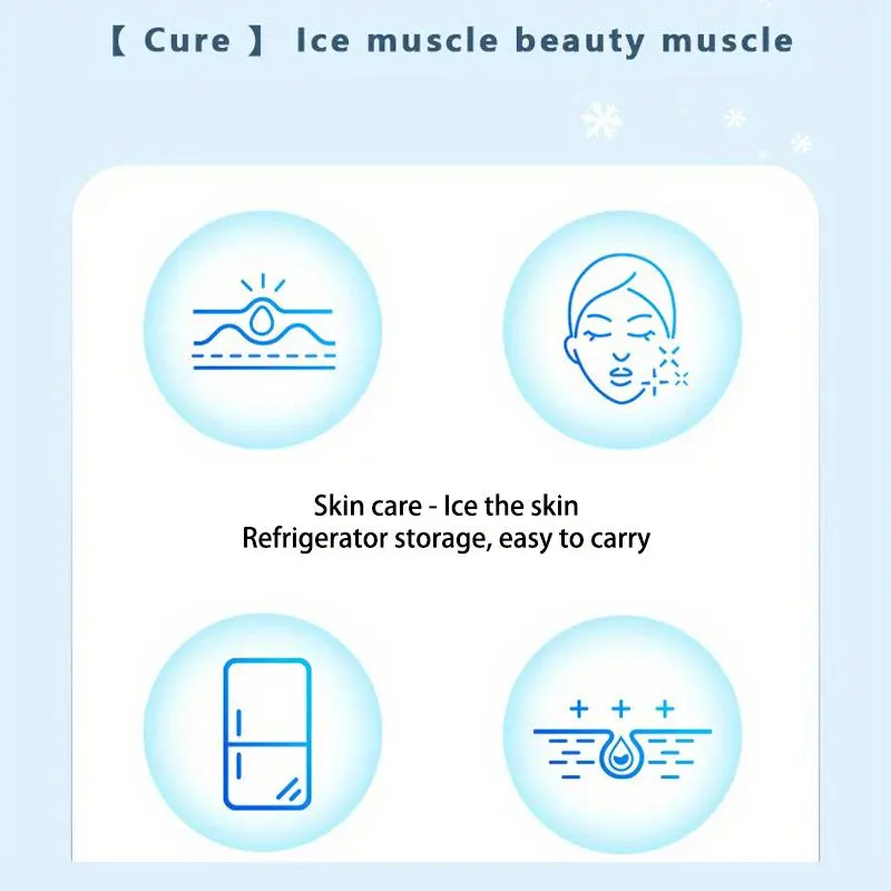 Ice Facial Beauty Instrument, Ice Hammer for Face Massage, Facial Skin Care Tool for Women, Facial Massage Instrument for Daily Use 4
