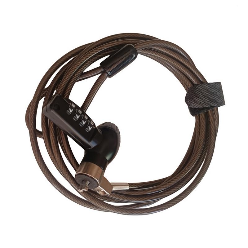 Computer Lock Laptop Lock Security Locking Digital Password Protection Lock Cable Anti Theft Lock for Laptop Computer 7
