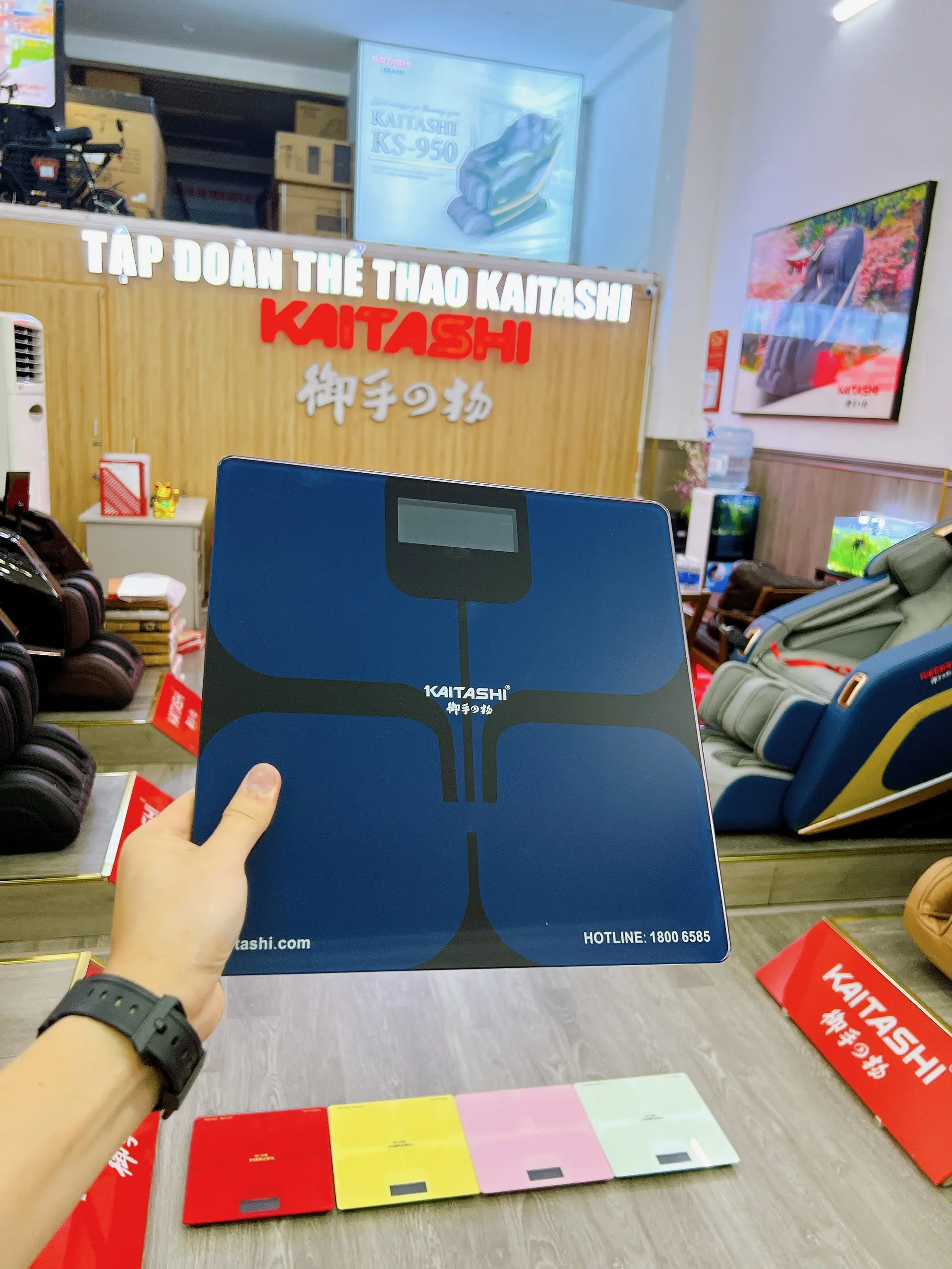 CÂN ĐIỆN TỬ KAITASHI KSC-511 CHÍNH HÃNG