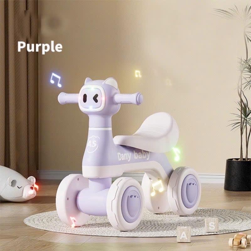 Xe chòi Mèo dành cho bé từ 1-4 tuổi. Có nhạc - có đèn dễ thương cho bé tập đi Đồ Chơi