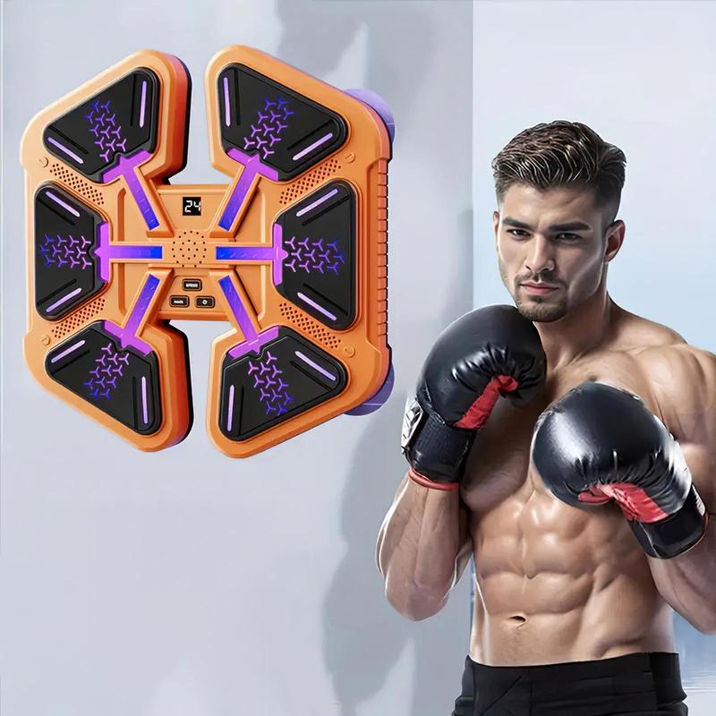 Product Introduction of Rechargeable Music Punching Target, 1 Set Smart Arm Trainer with Accessories, Arm Training Equipment for Home Gym, At Home Gym Equipment 0
