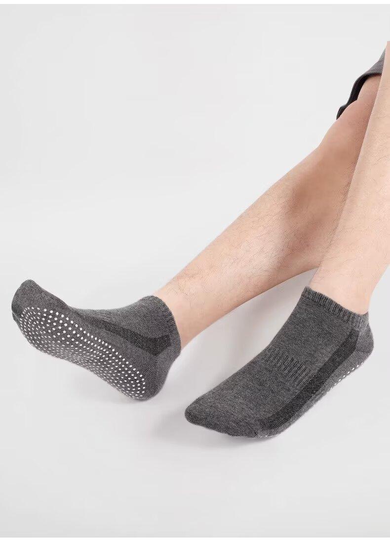 Product Introduction of Men Socks New Korean Style Socks Yoga Socks Non-Slip Professional Sports Socks Men Socks Room Socks Casual Socks Fitness Running Basketball Men Antibacterial Sweat-Absorbent Socks 9