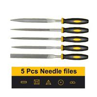 Gambar Set Kikir Besi 5PCS 18CM – Plat/Bulat/Kotak/Segitiga/Setengah Bulat, Baja Kuat Anti Aus 【TOPSLINGS】 - 5PCS/SET dari allglowsid Kota Cimahi 1 Tokopedia