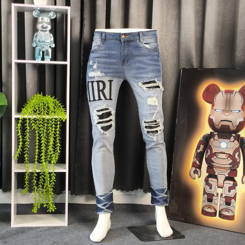 Quần jean nam mẫu mới kiểu rách vá da cào xước,chất liệu bò co giãn form skinny 88( HÌNH THẬT SHOP TỰ CHỤP ) full size 45-75kg boy phố mặc là chất Menswear Pants Có Túi