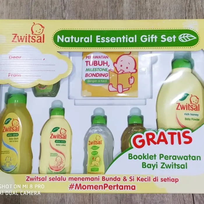 BEDAK BAYI ZWITSAL BOX /BEDAK BERKUALITAS SET BEDAK /PERLENGKAPAN MANDIZ witsal Baby Spa Gift Box Bayi Baru lahir