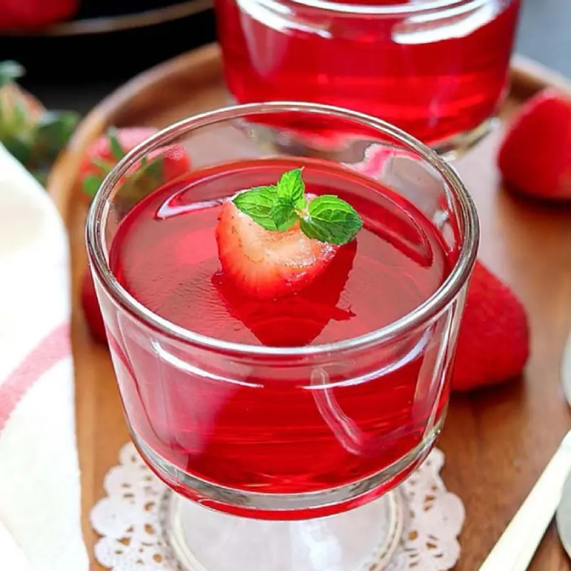 bột rau câu Sóc Vàng dẻo giòn Hộp 10 Gói 5