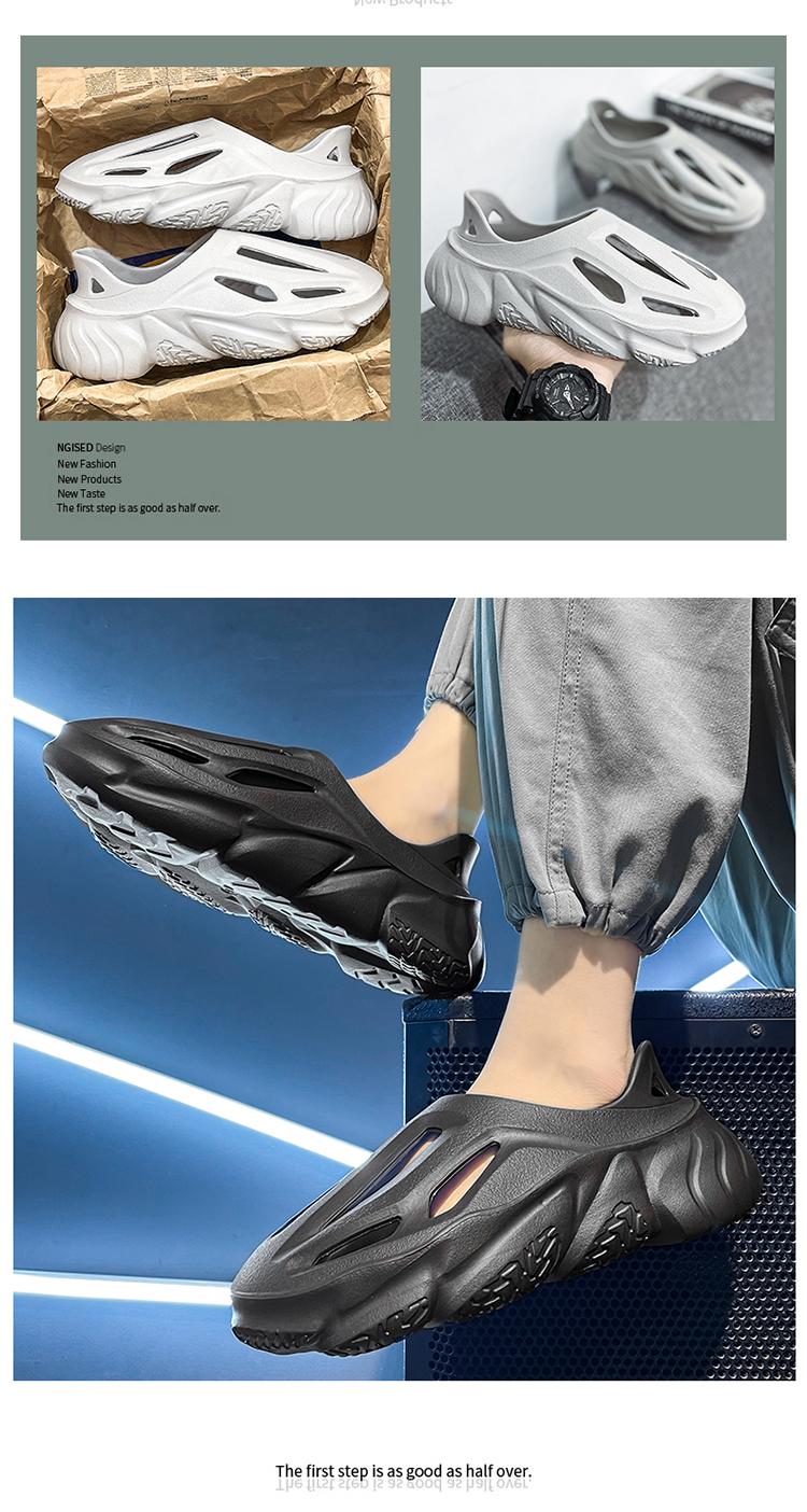 Product Introduction of JINTOHO Fashion Summer Men Beach Shoes Outdoor Breathable Waterproof Men Sandals 23