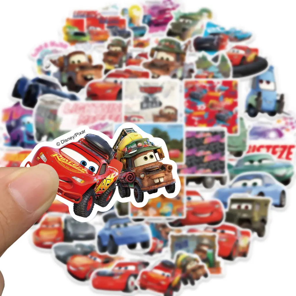 Stiker Kartun Disney mobil isi 25 pcs - Shop | Tokopedia