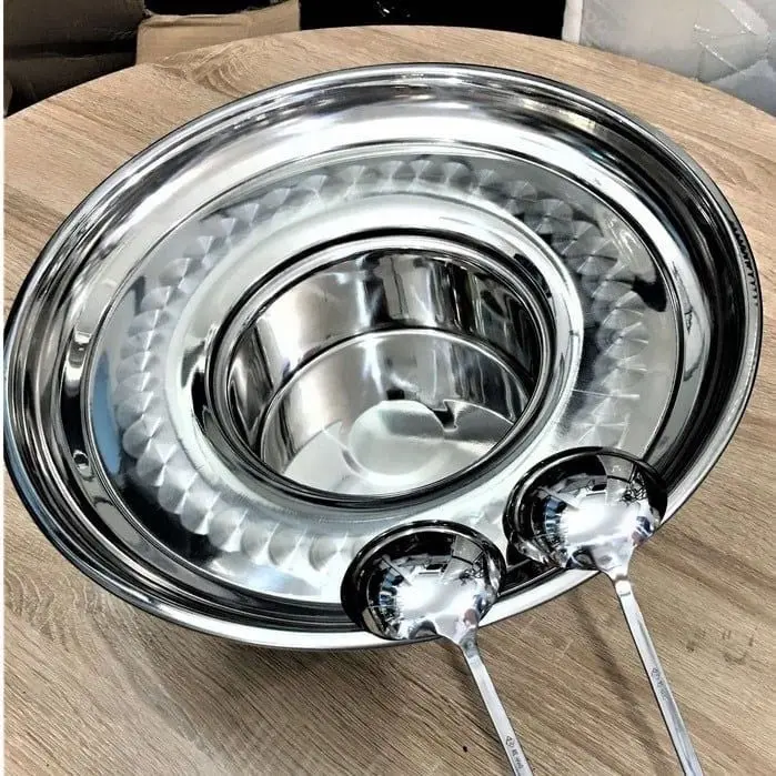 Nồi lẩu nón vành Inox cao cấp