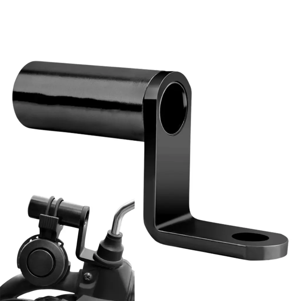 weautikgul- Bicycle Adapter Holder Space-saving Bike Mount Universal Bicycle Phone Holder Mount for Rearview Mirror with Extension Base Heavy Duty Aluminum Alloy Bike for Computer
