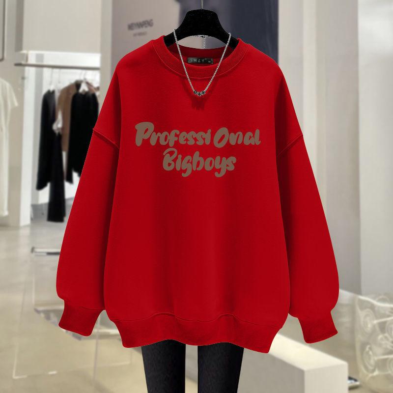 Áo Hoodie Dày, Phong Cách Hàn Quốc, Lót Lông Cừu, Quần Áo Nữ, Mùa Thu Và Mùa Đông, Hàng Mới Về, Thích Hợp Cho Học Sinh, Áo Khoác Dài Tay Lót Lông Top Women 7