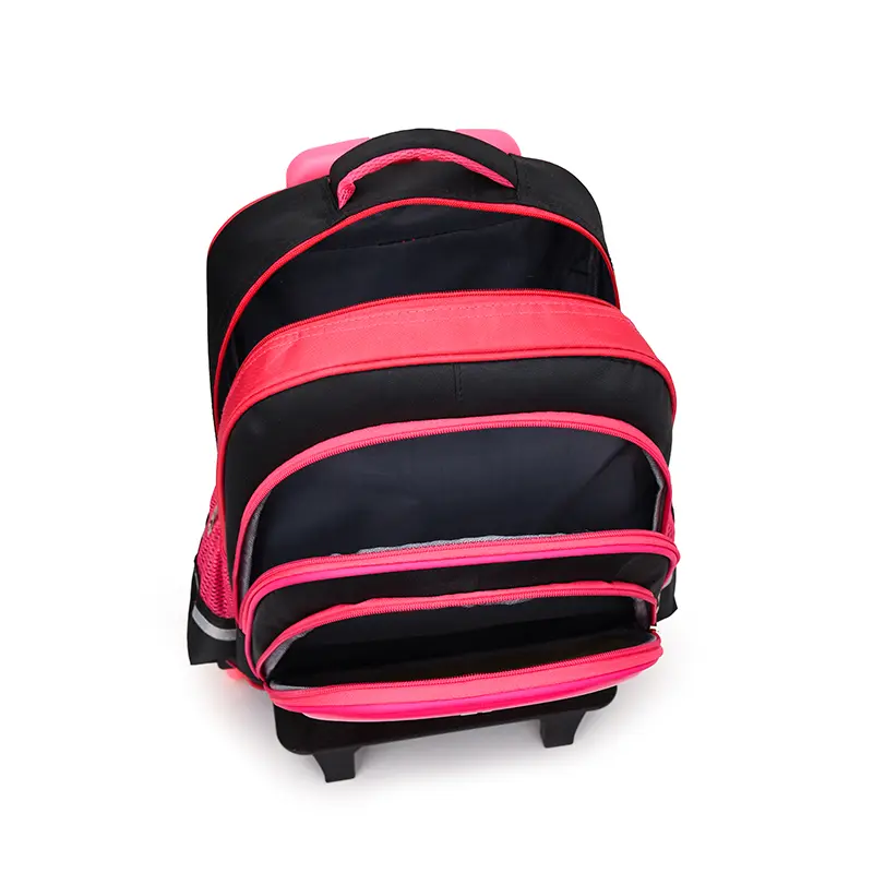 Tas Ransel Troli Koper Anak Sekolah Roda 3 Premium Trolley Dorong Fashion LK016 Sd / smp / sma 5