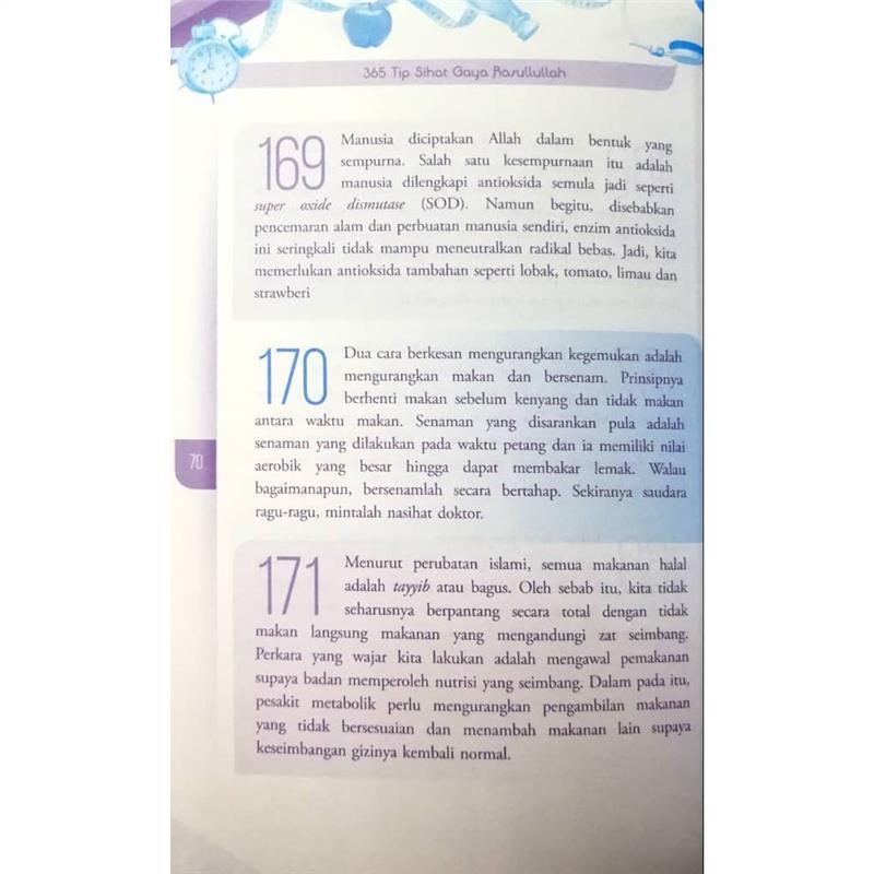 Product Introduction of Original Product 365 Healthy Tips Rasulullah Style 29