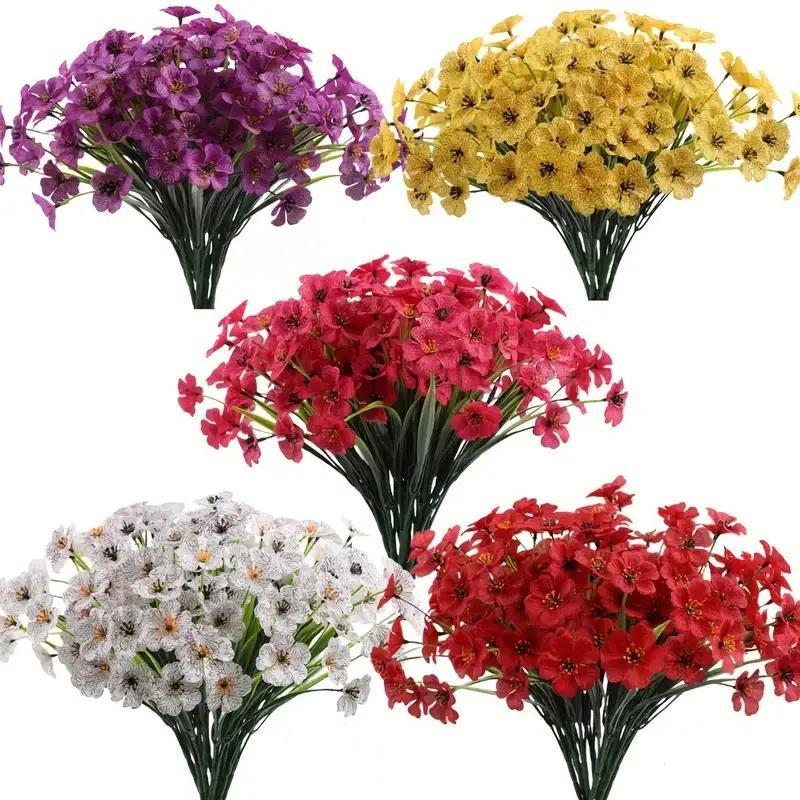 Product Introduction of Artificial Flower, 10 Counts/set Faux Flower, Decorative Flowers for Home Party Wedding, Home Decor Supplies, Room Decor, Home Decor, Bouquet 0
