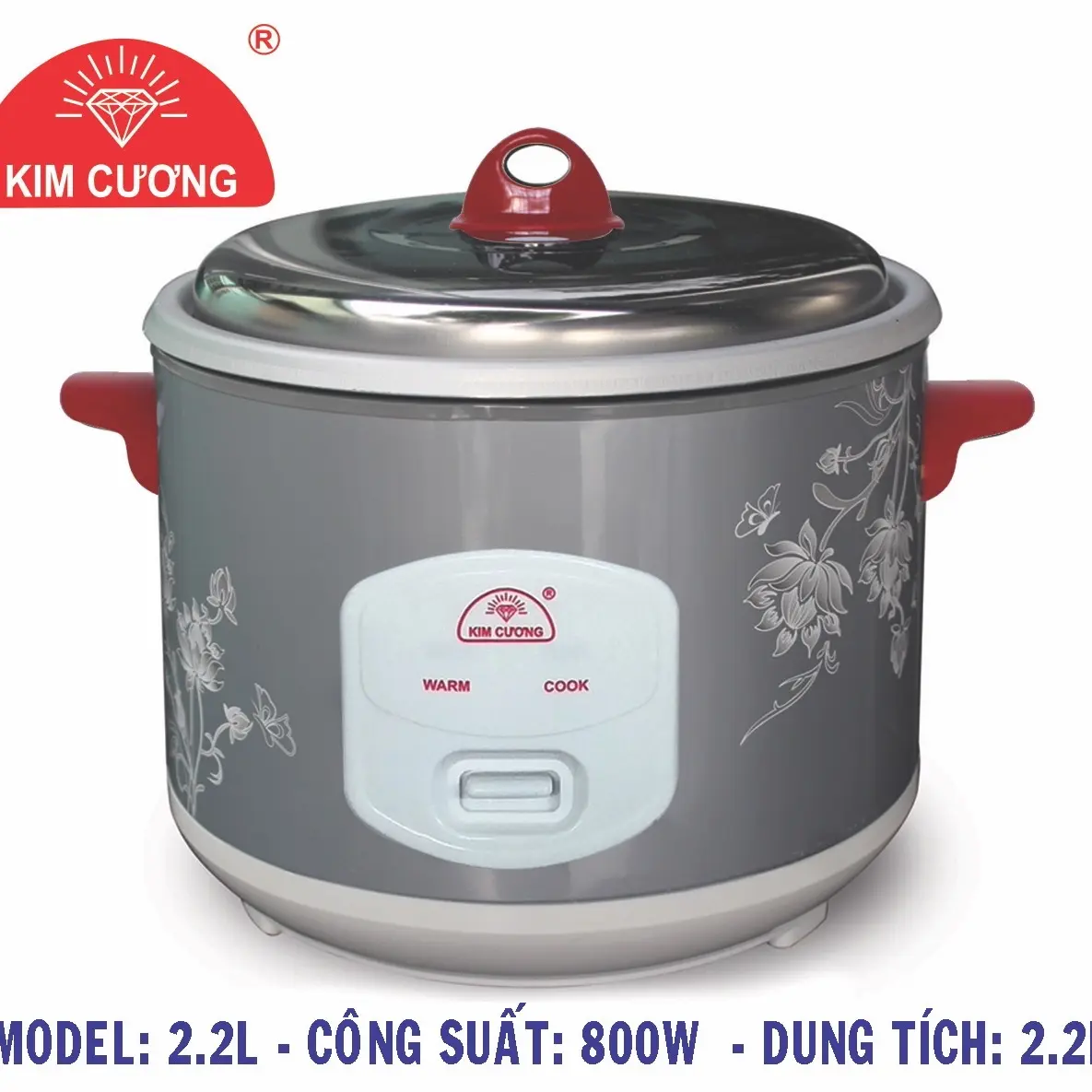 Nồi cơm điện kim cương 2L2 Cooker