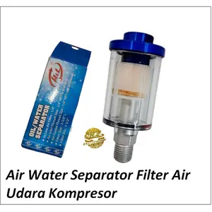 Air Water Oil Filter Separator Saringan Udara Angin Kompresor SprayGun
