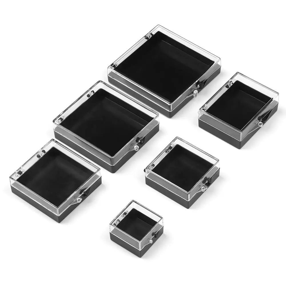 12 Styles Clips Boxes Plastic Craft Bead Holder   Container Storage Box Pill Storage Supply