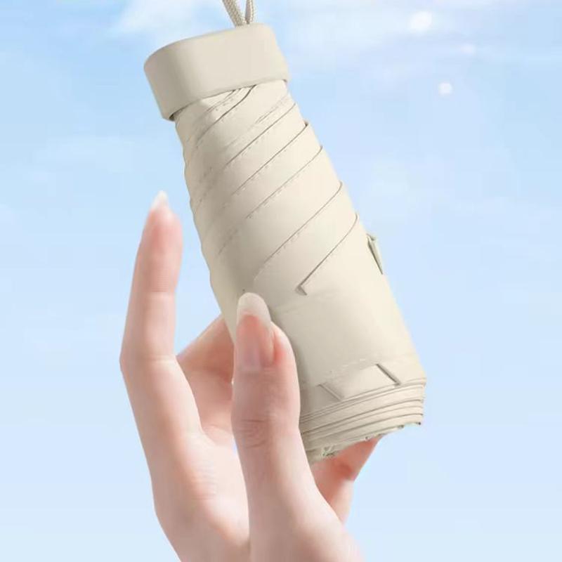 Mini Umbrella with Box, 1 Count Portable Foldable Umbrella, Lightweight Umbrella for Outdoor Sports, Portable Mini Umbrella for Women & Men 5