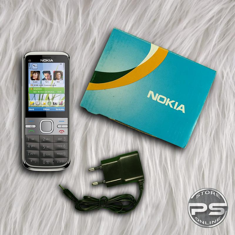 HP Nokia C5-00 Single Sim Jadul Tipis Mewah Fitur Lengkap 6