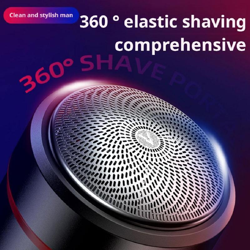 Digital Power Display Mini Razor Car Travel Razor Portable Men's Razor 5
