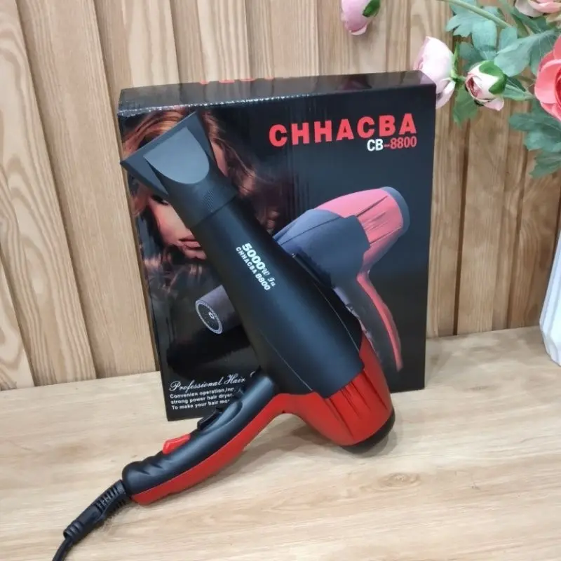 Máy Sấy Tóc Salon 8800 - 5000w Sấy Nóng, Lạnh, Có ion Ánh Sáng Xanh