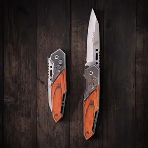 KNIFEZER Doom Blade Pisau Survival Knife EDC 200mm - 57HRC