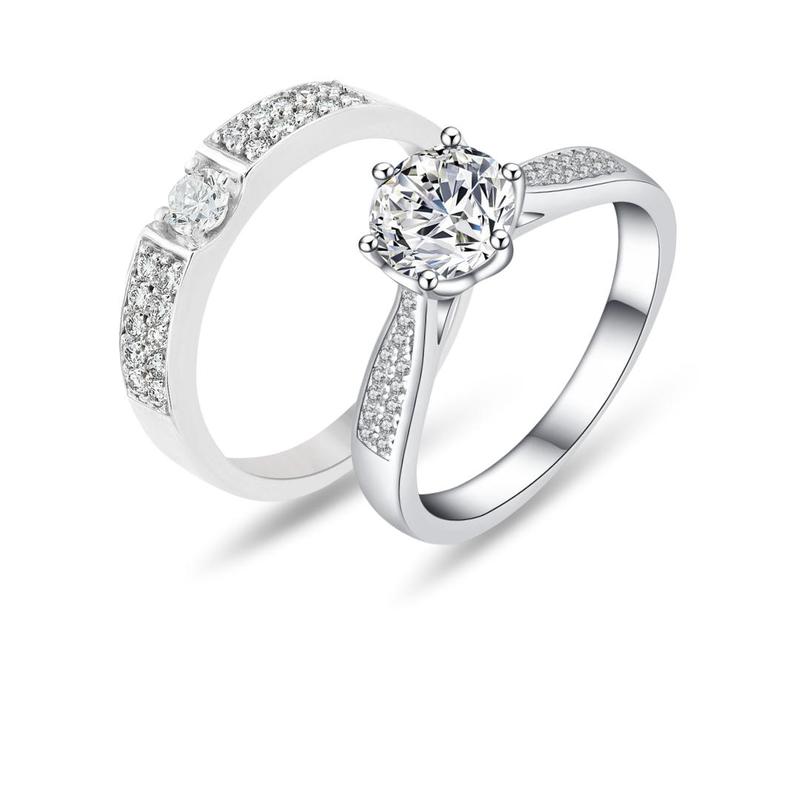 Nhẫn bạc cặp đôi khắc tên TBHP chất liệu bạc 925 - Mã TSJC25