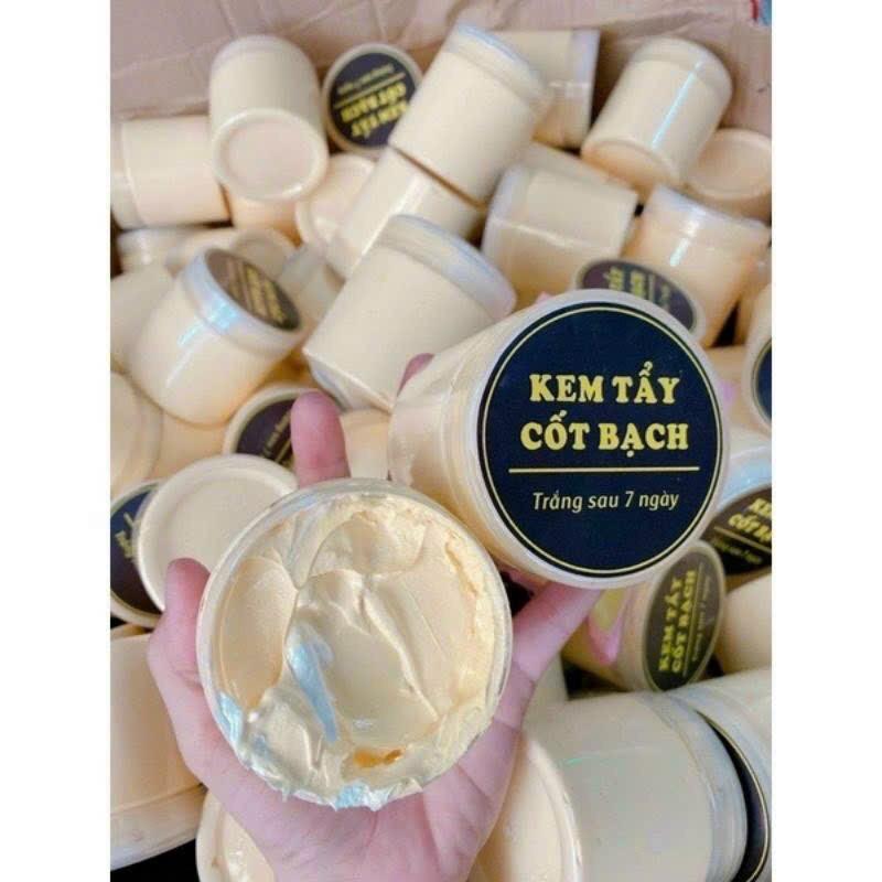  Kem tẩy trắng cốt bạch hủ 250gram cho body ngâm đen 