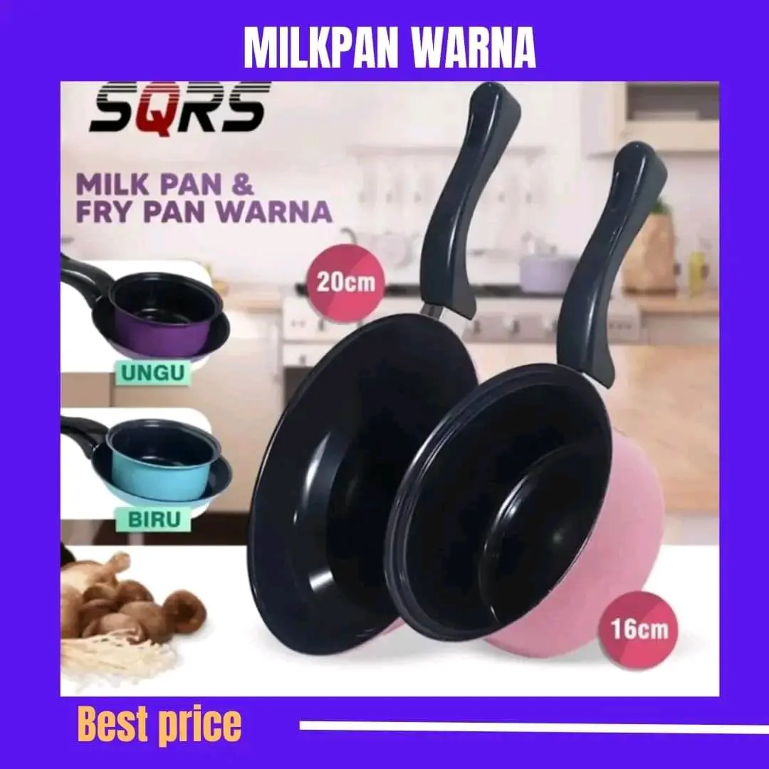 FRYPAN MILKPAN / TEFLON PANCI SET ANTI LENGKET