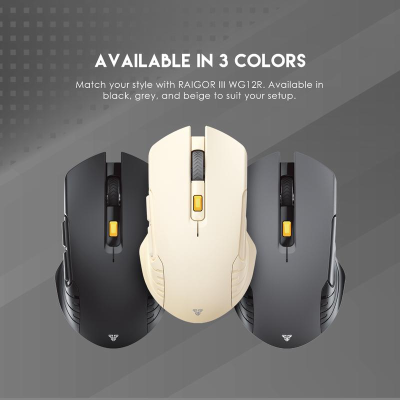 Product Introduction of Fantech RAIGOR III WG12R Mouse Wireless Gaming Rechargeable Baterai Computer 42