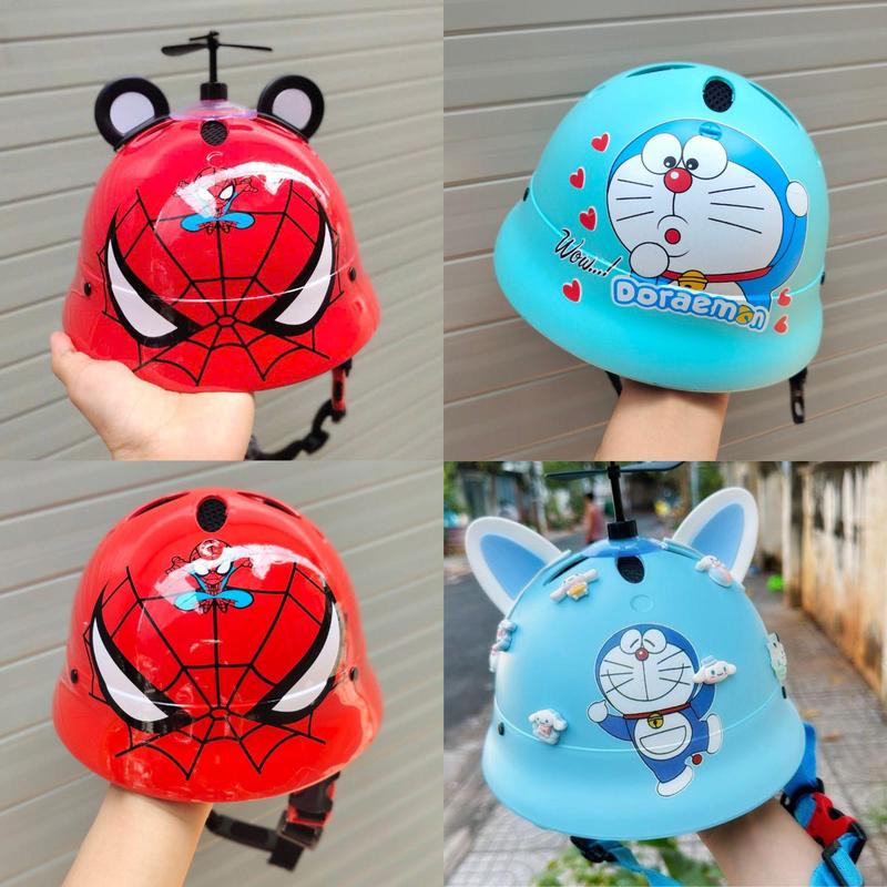 Mũ Bảo Hiểm, Nón Bảo Hiểm Trẻ Em Vành Tròn Siêu Cute Tặng Kèm Charm Và Phụ Kiện Ngẫu Nhiên  Gia Dụng One Top Đội Đầu-999